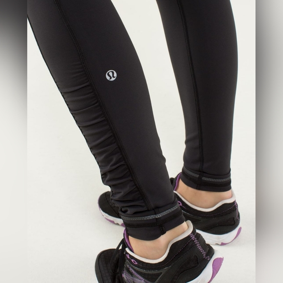 Lululemon 🍋 Speed Tight *Brushed InterlockBlack / Quilt Winter Size:2 - Picture 16 of 16